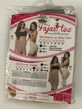 Cocoa Butt Enhancer & Shaper Leggings size 3XL